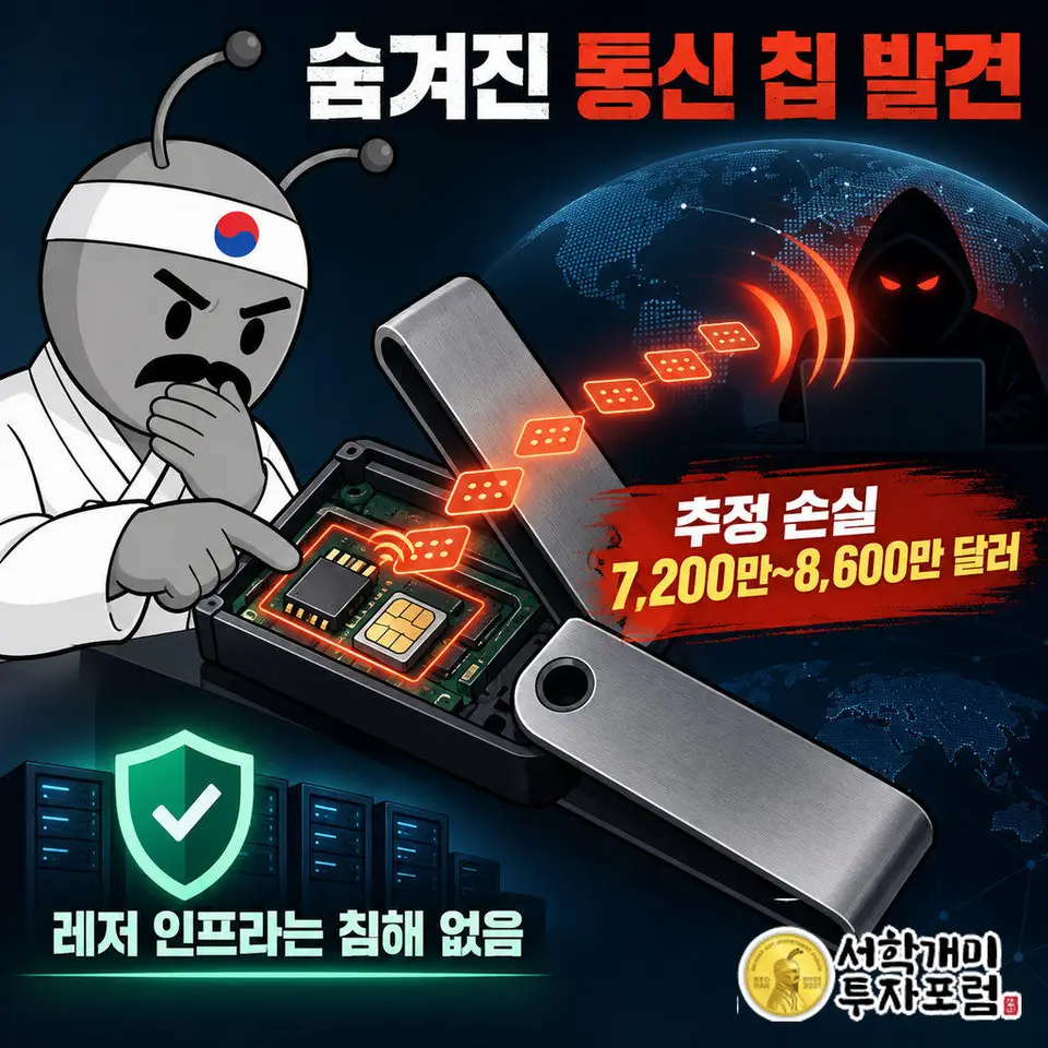 기기 안에서 SIM·eSIM을 품은 통신 모듈이 발견돼 LTE로 복구 문구를 전송했다는 분석이 나왔다