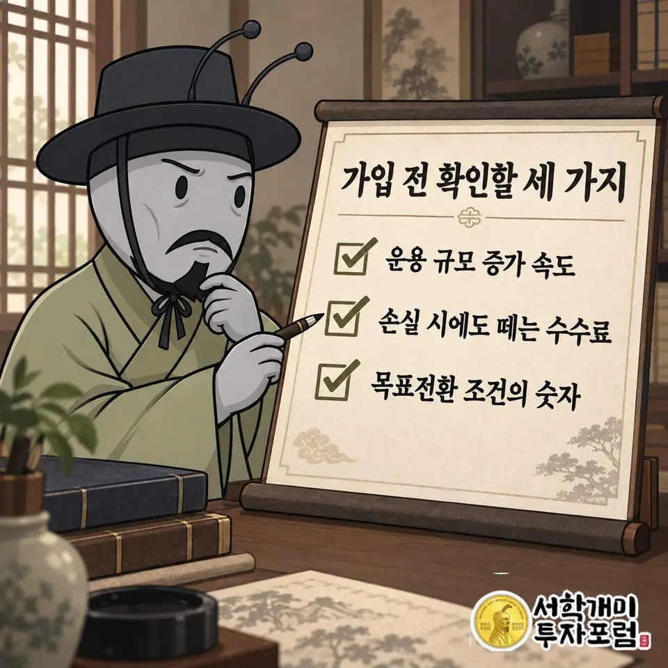 맡길 자문사·운용사의 운용 규모가 얼마나 빨리 커지는지