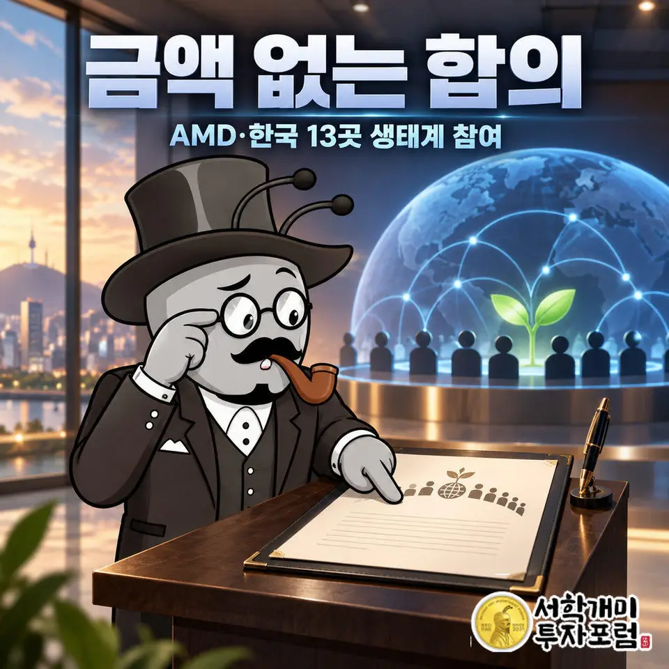 AMD, 국산 AI반도체 13곳과 실증 합의… 계약 금액은 없었다