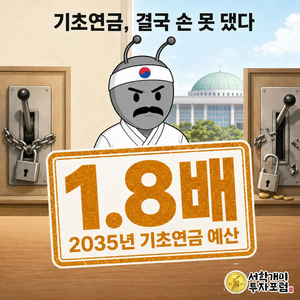 기초연금 개혁 무산, 하위 70% 유지에 2035년 예산 49조