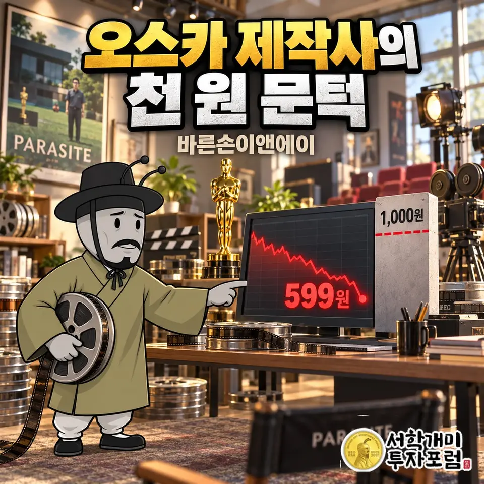 바른손이앤에이 상장폐지 우려, 45영업일 연속 1,000원이 조건